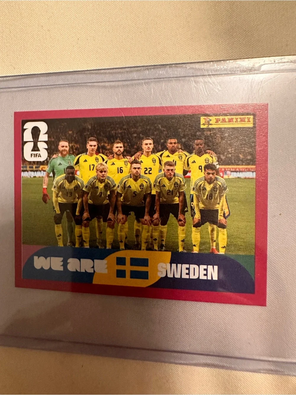 Panini FIFA 'We Are Sweden' Team Sticker - SWE 13